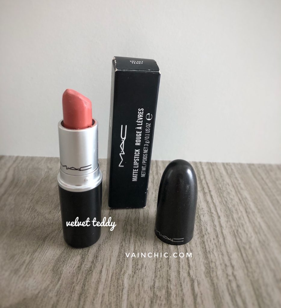 MAC velvet teddy lipstick
