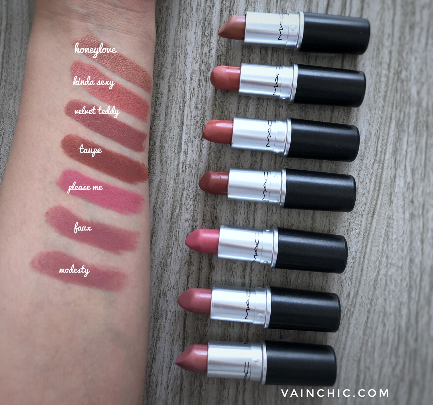 Verwonderend Top Neutral MAC Lipsticks for Everyday | VAINCHIC EC-97